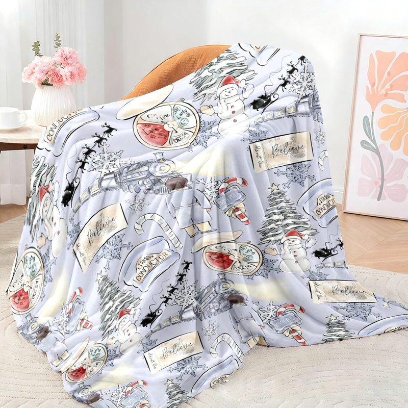 🔥Mjuk och mysig julpläd