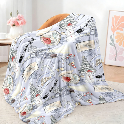 🔥Mjuk och mysig julpläd