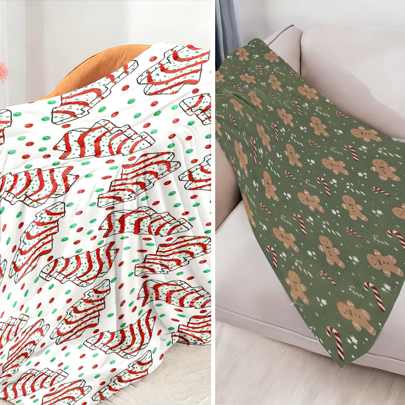 🔥Mjuk och mysig julpläd