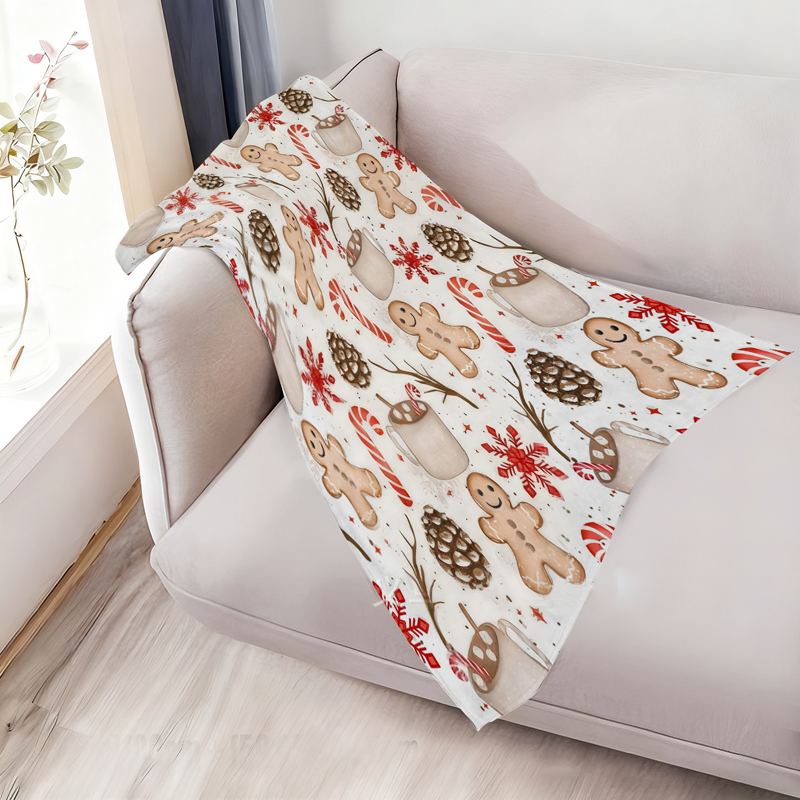 🔥Mjuk och mysig julpläd