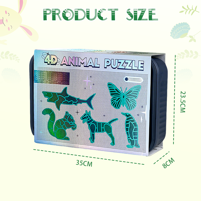 🐞Barns Insekter och Djur – Fickmonteringsleksaker