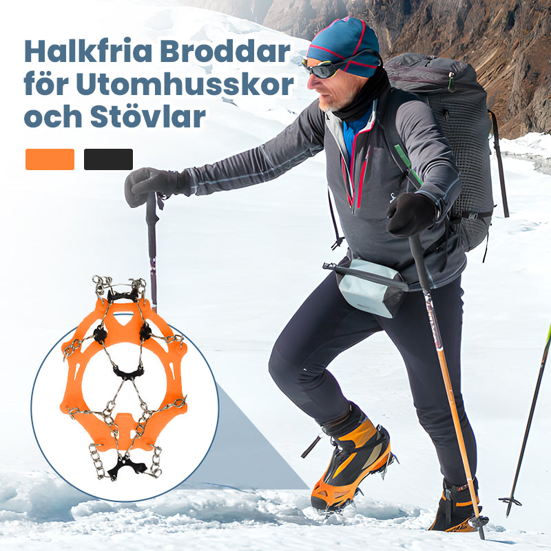 Halkfria Broddar för Utomhusskor och Stövlar