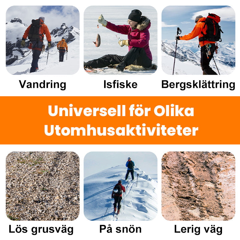 Halkfria Broddar för Utomhusskor och Stövlar