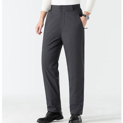 🔥Männs mysiga termobyxor med knäskydd i grafen