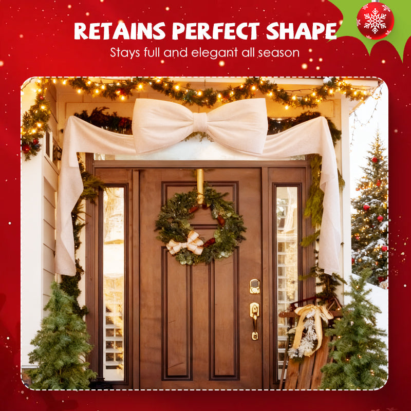 🎀 Jättestor julgransrosett - Skapa en oförglömlig jul!