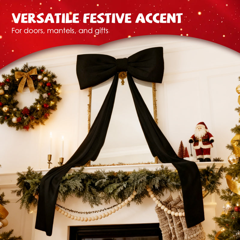 🎀 Jättestor julgransrosett - Skapa en oförglömlig jul!