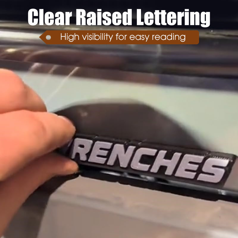 🔥3D-utskrivna magnetiska etiketter för verktygslådor