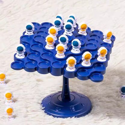 🚀 50% RABATT! 🌳 Astronaut Balans Träd Utbildningsleksaker – Främjar Balans & Koordination, Färgglad & Perfekt För Kreativt Lärande 🧸