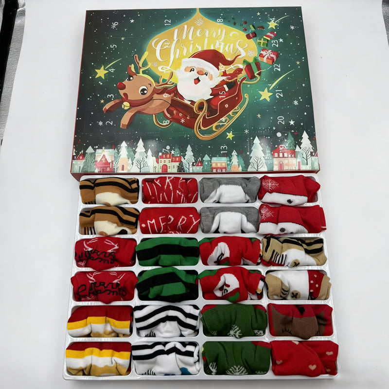 🔥Julsockor Adventskalender