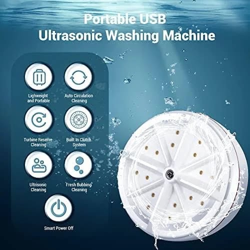 🎁Bärbar ultraljudstvättmaskin