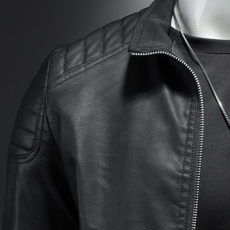 🧥 60% RABATT! 🔥 Milano Klassisk Läderjacka – Premium Konstläder, Tidlös Design & Perfekt Passform 🏍️