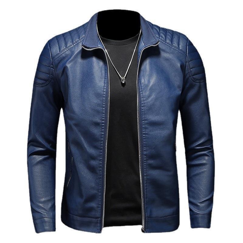 🧥 60% RABATT! 🔥 Milano Klassisk Läderjacka – Premium Konstläder, Tidlös Design & Perfekt Passform 🏍️