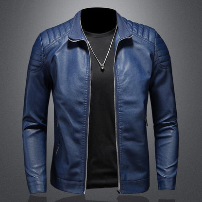🧥 60% RABATT! 🔥 Milano Klassisk Läderjacka – Premium Konstläder, Tidlös Design & Perfekt Passform 🏍️
