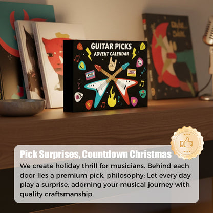 🔥Julrea – upp till 50 % rabatt🎅🎸24-dagars adventskalender med gitarrplektrum🎵