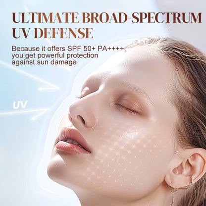 💥💞 Begränsad tid – 50 % RABATT!  🎉 Lätt daglig UV-skyddsserum – återfuktande formula. Perfekt för dagligt bruk under makeup eller ensam! 🧴✨