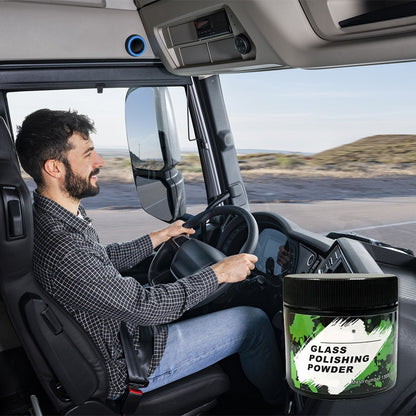 🔥Varm försäljning🔥Kraftfullt pulver för polering av bilruto