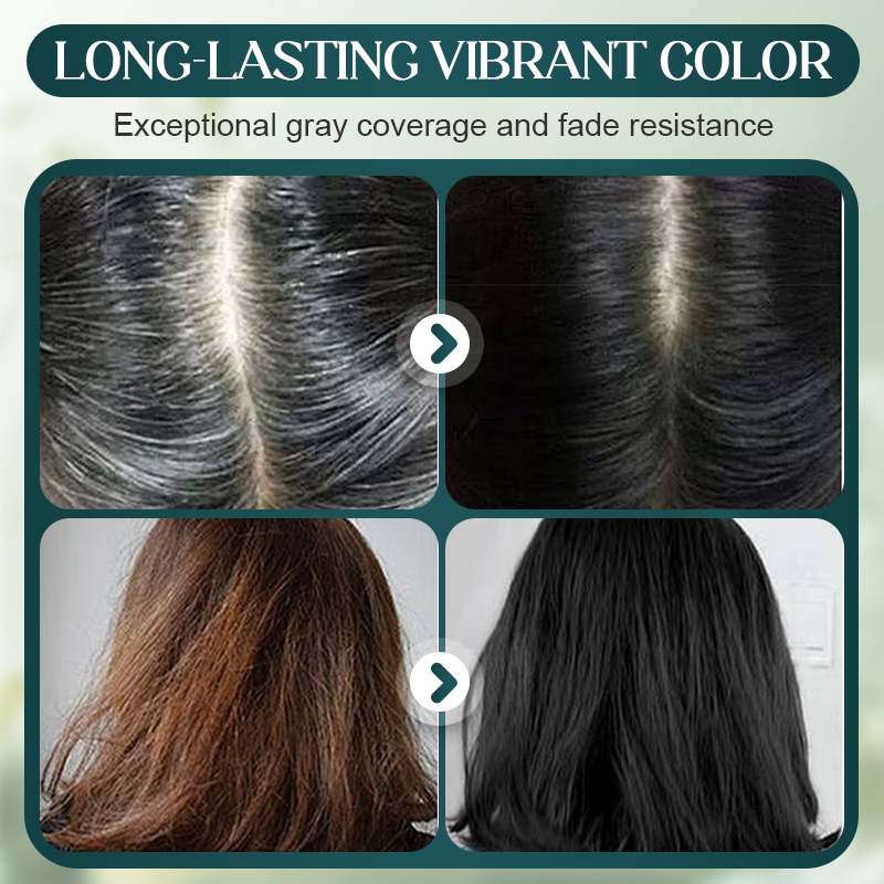 💇‍♀️ KÖP 2, FÅ 1 GRATIS! 🌿 Långvarigt Hårfärgset med Mild Formel – Skonsam mot Hårbotten, Levande Färg & Närande Vård ✨📦