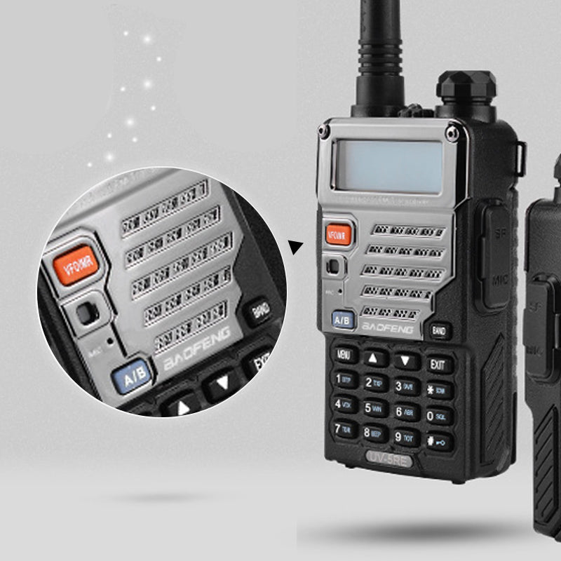 🔥Bärbar tvåvägsradio Walkie Talkies med knappsats