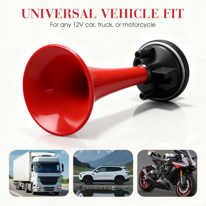 🔥Universellt dubbelt trumpetlufttryckshornssats