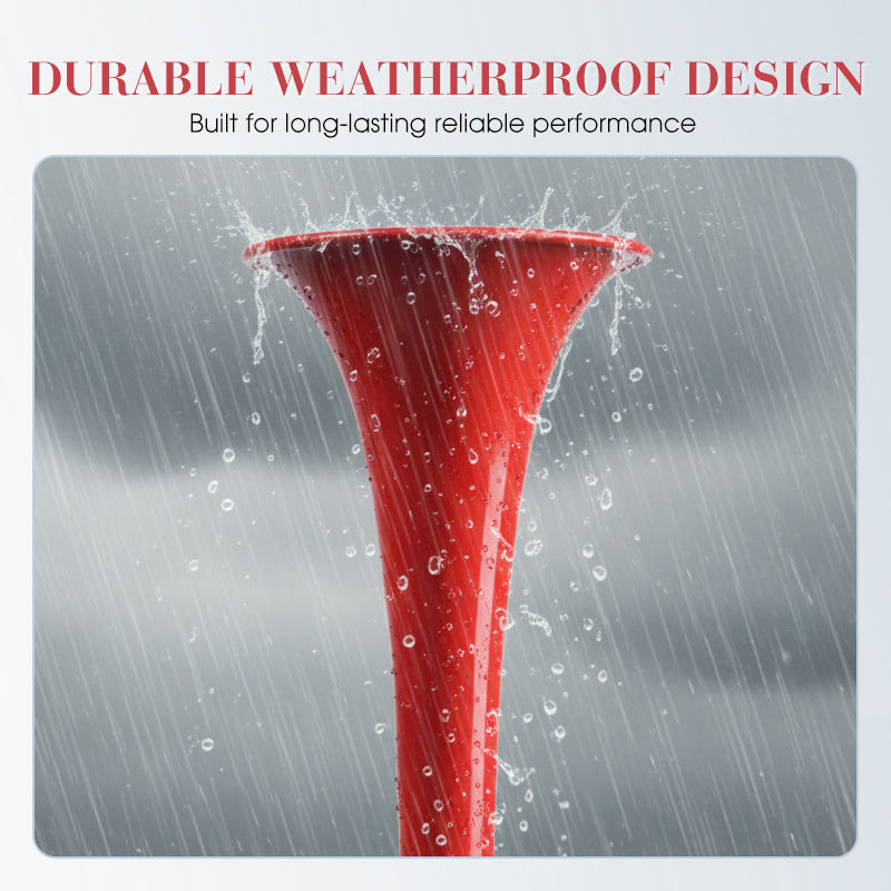 🔥Universellt dubbelt trumpetlufttryckshornssats