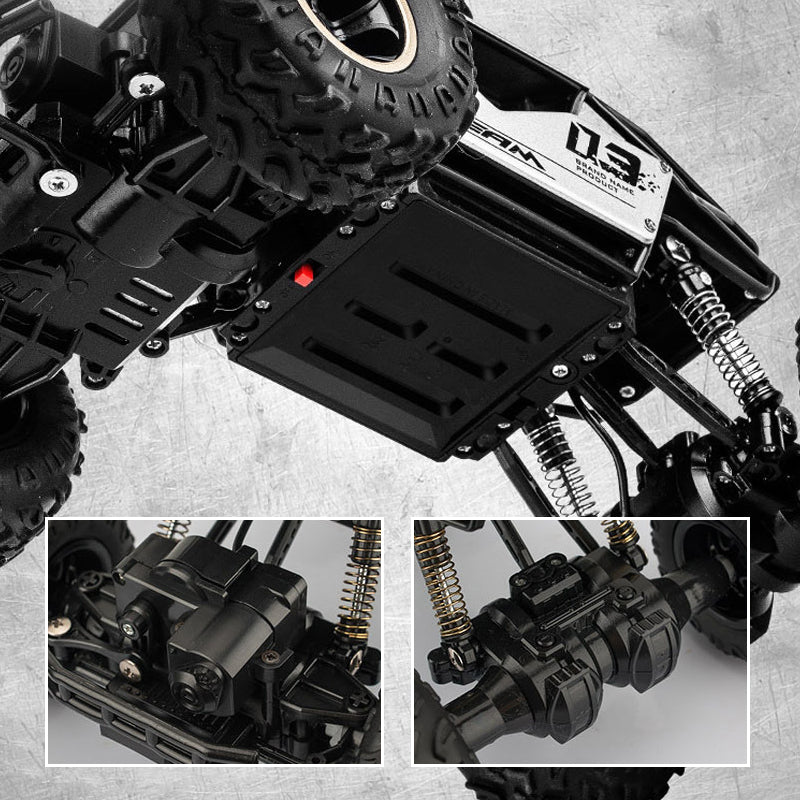 🔈🔈60% rabatt🔥Barnlegering som klättrar på fyrhjulsdrift RC-bil