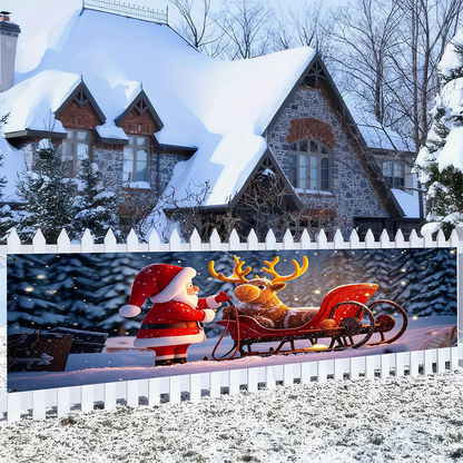 🔥 Julspecial: 50 % rabatt 🎉 Utomhusbanner med God jul-motiv