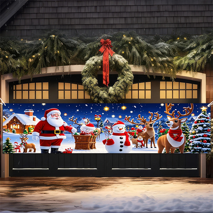 🔥 Julspecial: 50 % rabatt 🎉 Utomhusbanner med God jul-motiv