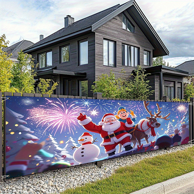 🔥 Julspecial: 50 % rabatt 🎉 Utomhusbanner med God jul-motiv