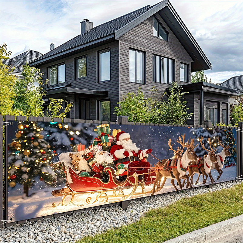 🔥 Julspecial: 50 % rabatt 🎉 Utomhusbanner med God jul-motiv