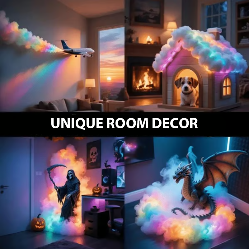 ⏳Begränsad tid 50 % rabatt⏰DIY USB-driven LED-belysning i form av åskmoln🌈☁️