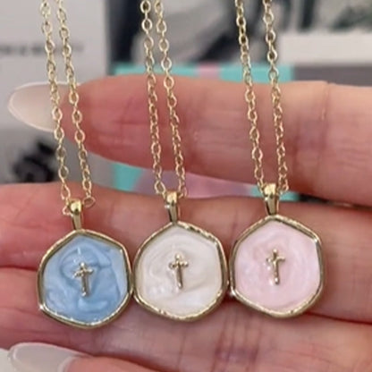 ✝️✨ Minimalistisk Troshalsband för henne!