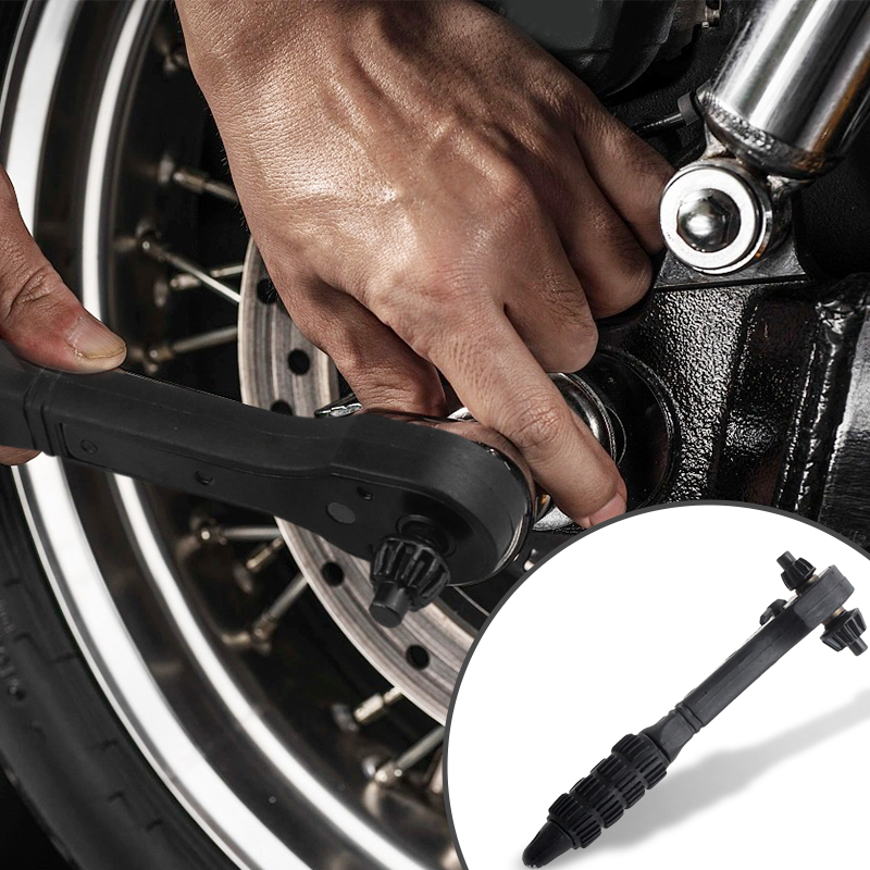 🔥2-in-1 Drill Chuck Key Wrench🔧 "Båda verktygen i en? Vårt grej är snabbare än en ren på sparkstötting!" ❄️🦌