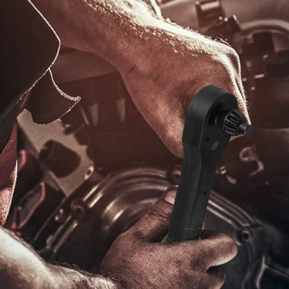 🔥2-in-1 Drill Chuck Key Wrench🔧 "Båda verktygen i en? Vårt grej är snabbare än en ren på sparkstötting!" ❄️🦌