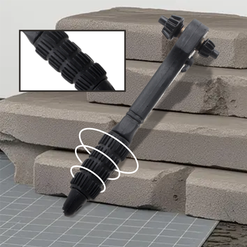 🔥2-in-1 Drill Chuck Key Wrench🔧 "Båda verktygen i en? Vårt grej är snabbare än en ren på sparkstötting!" ❄️🦌