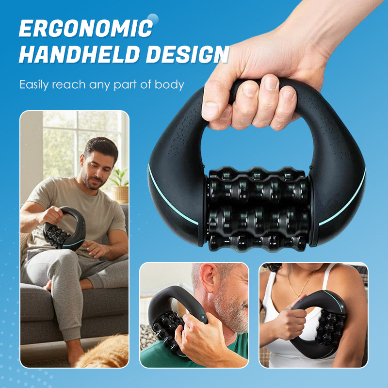 Elektrisk handhållen massagerulle