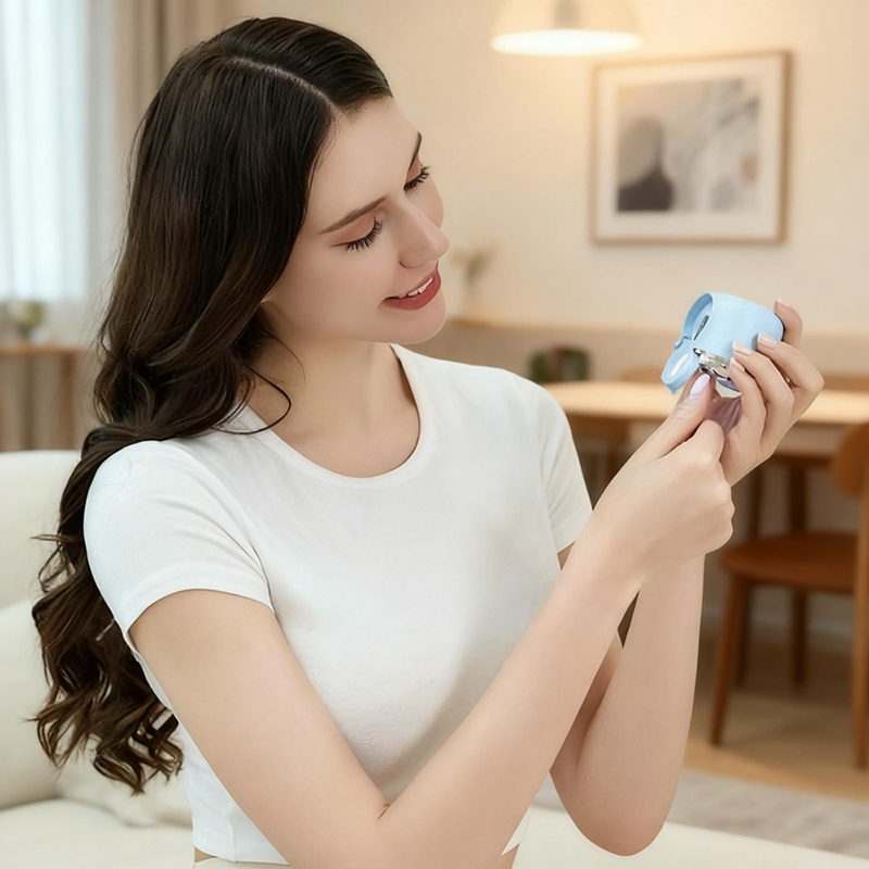 🔥Elektrisk nagelklippare med lampa