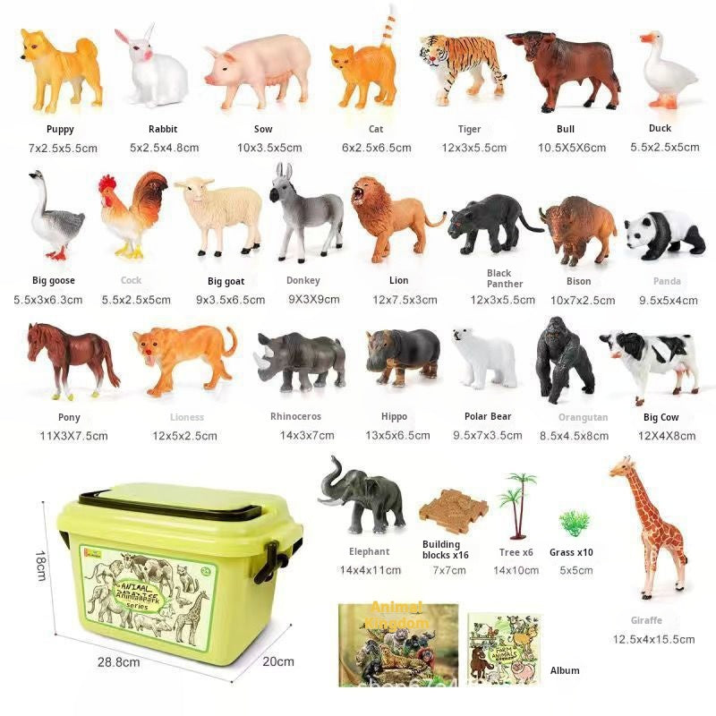 🦖 28 realistiska djurfigurer – utforska djurens fantasivärld