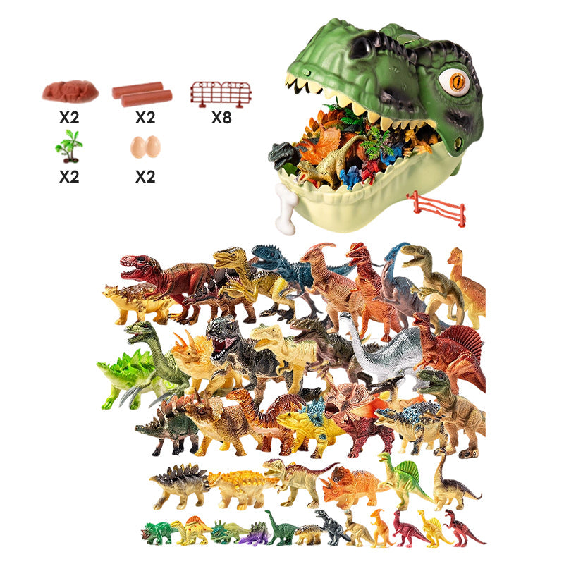 🦖 50 % RABATT JUST NU! 🎁 Roligt och lärorikt dinosaurieleksats för barn – Gräv, bygg och lär dig – Innehåller fossil, verktyg och faktakort – perfekt för nyfikna unga paleontologer 🦕