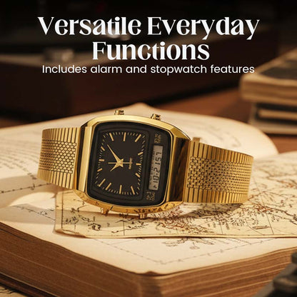 ⌚🌟 50% RABATT! Dual System Multifunktions Digital Sportklocka