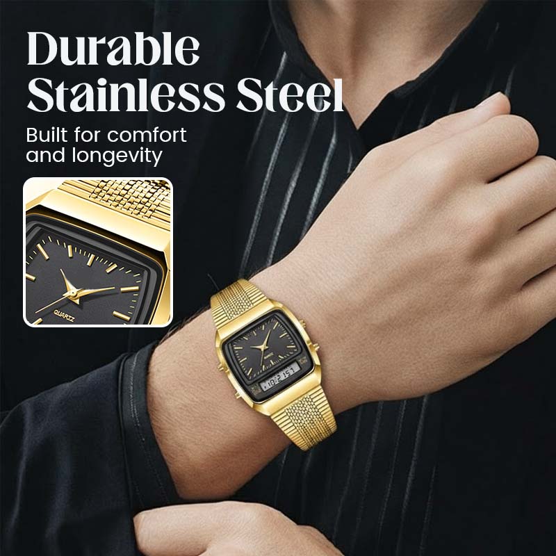 ⌚🌟 50% RABATT! Dual System Multifunktions Digital Sportklocka