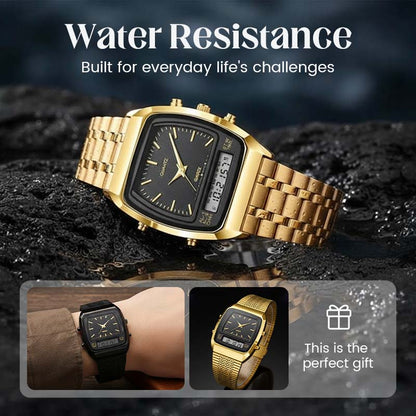 ⌚🌟 50% RABATT! Dual System Multifunktions Digital Sportklocka