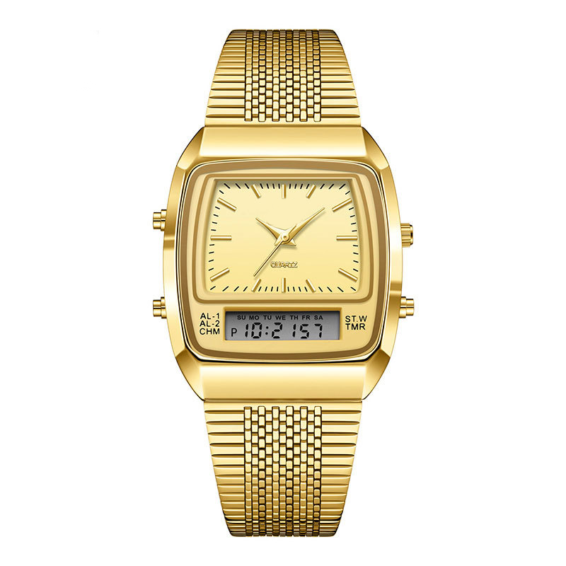 LIEBIG Roman Retro Dual System Multifunktions Digital Sportklocka