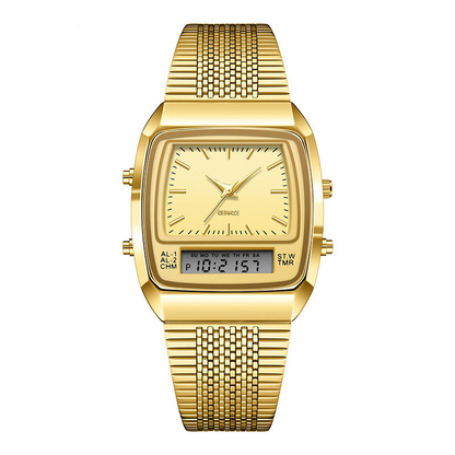 LIEBIG Roman Retro Dual System Multifunktions Digital Sportklocka