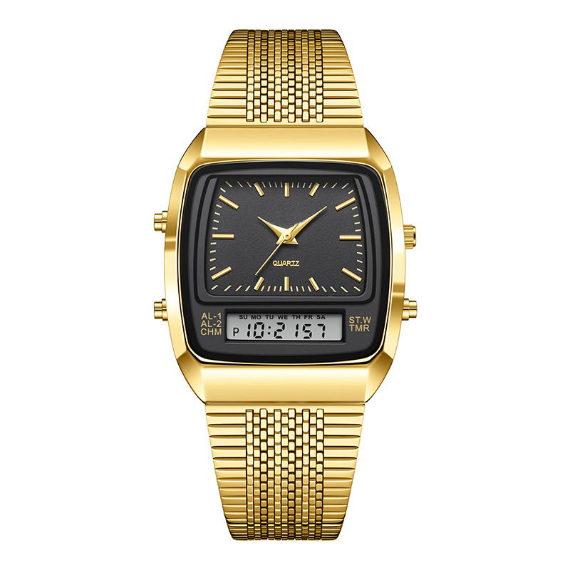 LIEBIG Roman Retro Dual System Multifunktions Digital Sportklocka