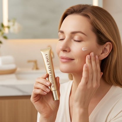 Naturlig lysteruppljusande concealerprimer