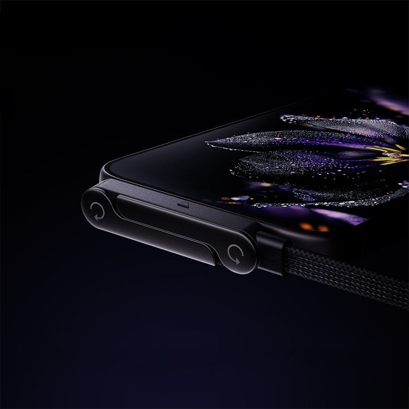 📱 2-i-1 Osynlig Laddningskabel – 240W Snabbladdning, Inbyggt Telefonstativ & Robust Design 🔋🎁