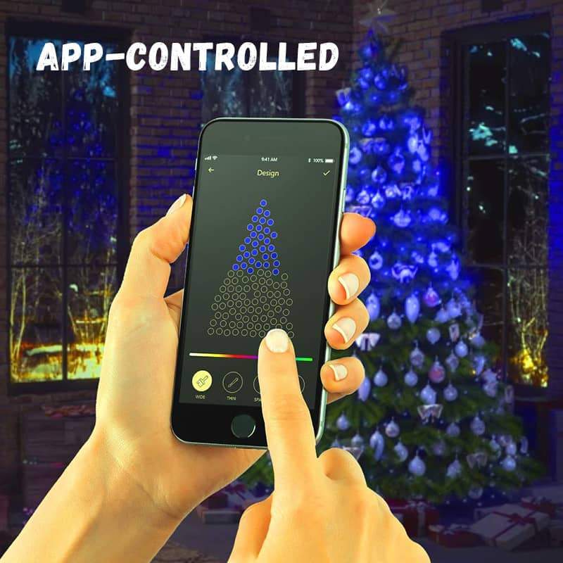 🔥LED-julbelysningsset, dekorera din julgran för att göra den unik