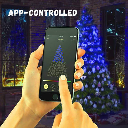 🔥LED-julbelysningsset, dekorera din julgran för att göra den unik