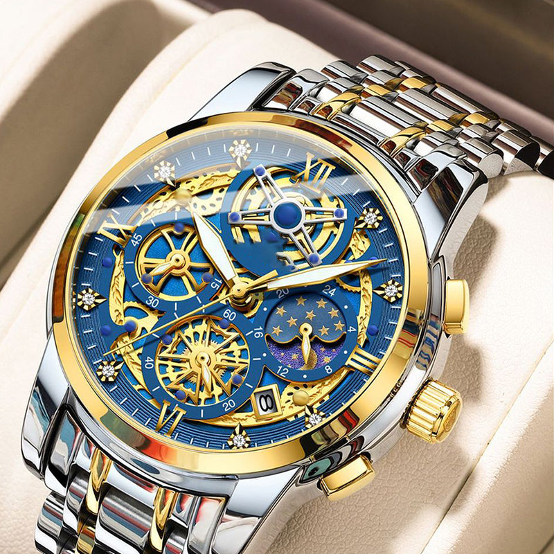 ⌚2025 Skelettiserad herrklocka - Moderiktig armbandsur 💎