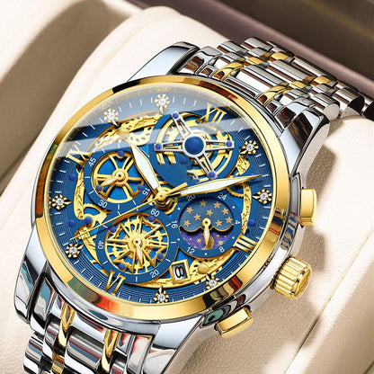 ⌚2025 Skelettiserad herrklocka - Moderiktig armbandsur 💎